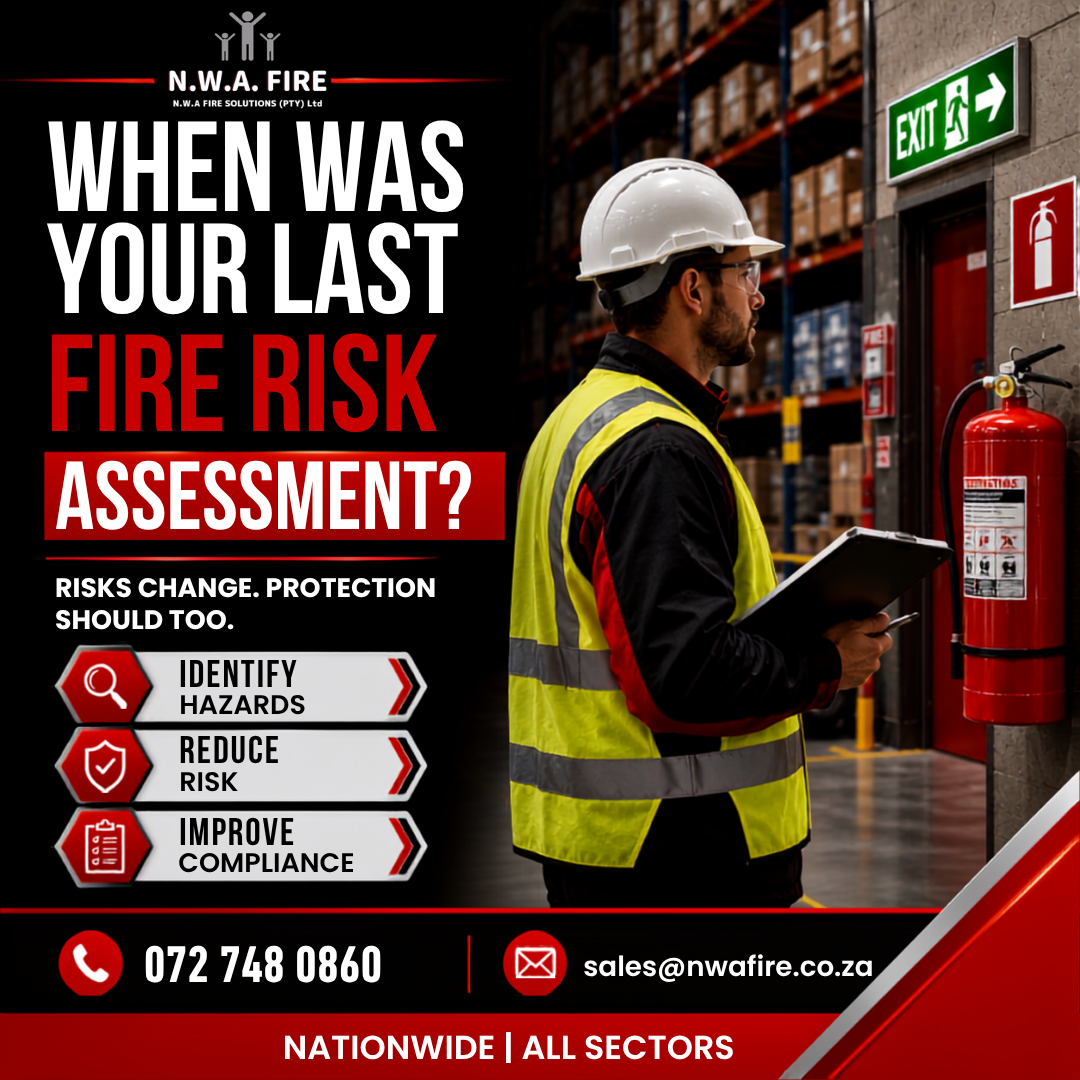 NWA Fire Solutions Fire Risk social media design